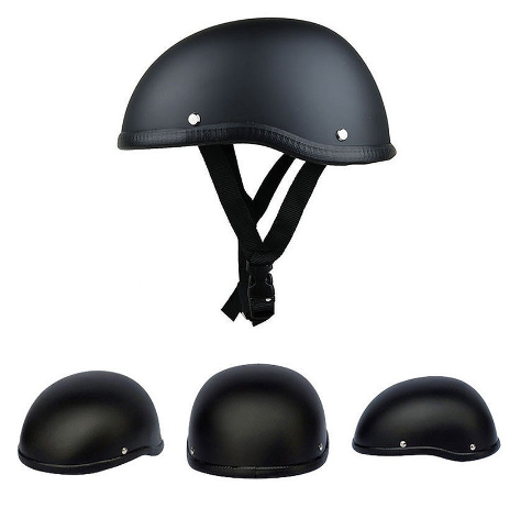 Motorcycle Helmet Vintage Helmet Skull Cap Retro German Style Safety Helmet