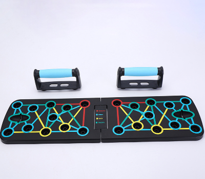 The Ultra Push 14 in 1 System Portable Push-up Bracket Board for Home Fitness Training Exercise Gym