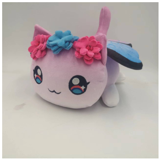 Aphmau Cat Stuffed Toys Animal Hamburg Angel rainbow French Fries Donuts Cats Plushie Plush Doll For Girls Pillow Home Decor  D39