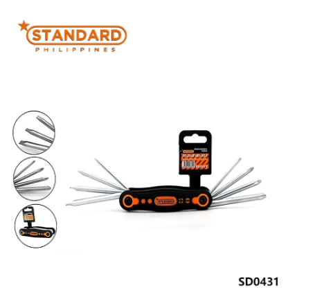 Standard Hex Key Folding 8pcs High Quality Hardware Tools (SD0431)