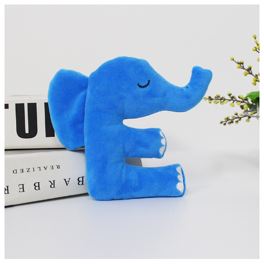 26 PCS Alphabet Plush Toy, Alphabets Alphabet Lore Stuffed Doll Preschool Educational English ABC Letter Toy for Kids Children E