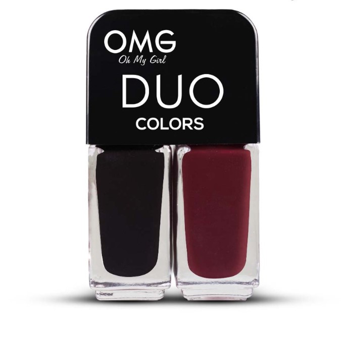 OMG Duo Nail Polish Let's Party 5ml x 2