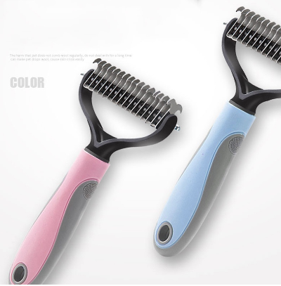 Pet hair knot brush effective pet untangled comb