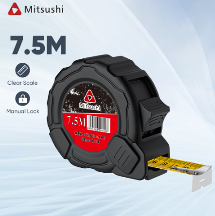Mitsushi 7.5m Power Measuring Tape/Measure Meter