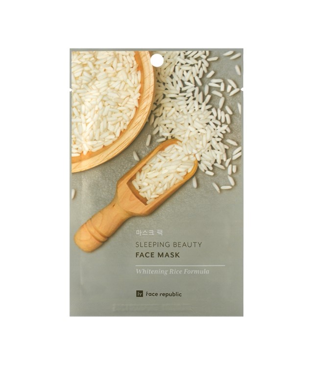 Sleeping Beauty Face Mask Whitening Rice Formula 23g