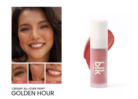 Blk cosmetics fresh creamy all over paint golden hour