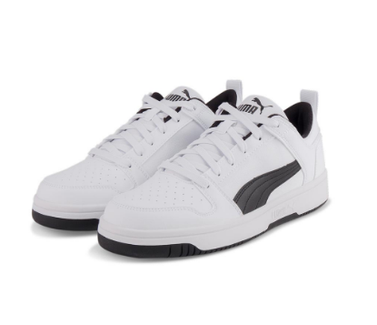 PUMA Unisex Rebound Lay Up Remix Shoes (White)