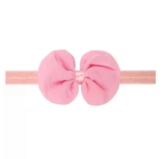 Baby Bowknot Hairband Girls Elastic Hairband Newborn Photography Headband Hair Acessories H4