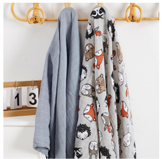 Happyflute 2 Pcs Set Baby Muslin Swaddle Blanket Soft Farbic Cotton Baby Products Baby Multifunctional Gauze 12
