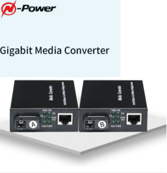 N-Power 1000Mbps A/B Gigabit Fiber Optical Media Converter 1000Mbps Media Coverter Switch Fiber transceiver