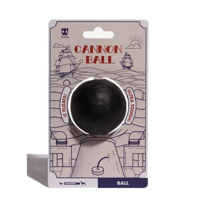 Zee.Dog Treat Dispensing Dog Toy [Cannon Ball]