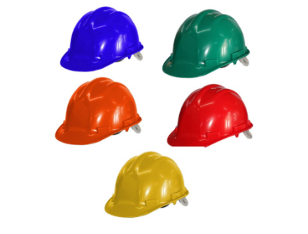 Lotus Hard Hat (Blue, Green, Orange, Red, Yellow) - Protective Accessories