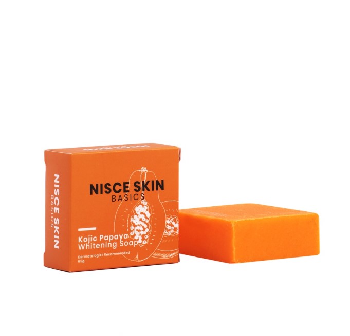 Nisce Skin Basics  Kojic Papaya Whitening Soap 100G