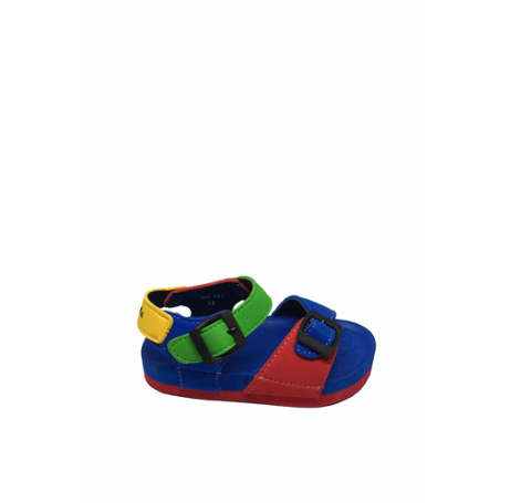 Kids Multi-Colored Playscape Sandals