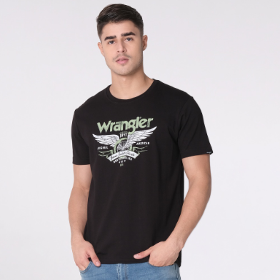 Wrangler Men's Eagle Logo T-Shirt
