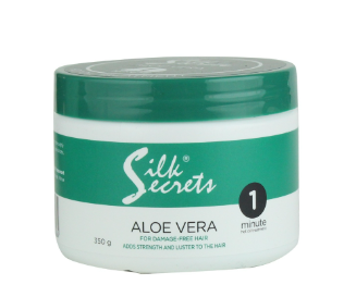 SILK SECRETS One Minute Hot Oil Treatment Aloe Vera 350G