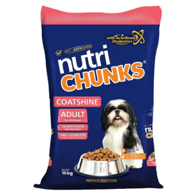 Nutri Chunks Coatshine Adult Salmon 10kg