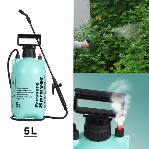 5L Pressure Sprayer Compressed Air Spray Garden Sprayer Pump Hand Pressure Watering Spray Gun Garden