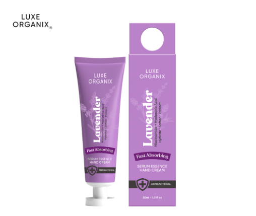 LUXE ORGANIX Lavender Serum Essence Hand Cream 30ML