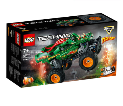 Lego 42149 Technic Monster Jam Dragon Building Blocks
