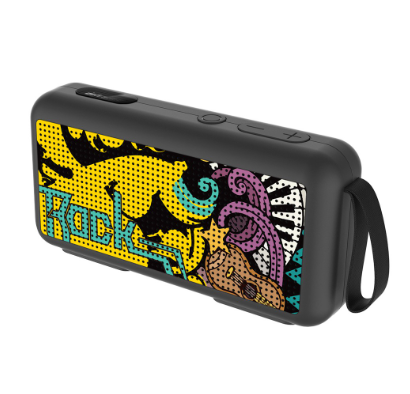 Zeus F-01 ( Freak - 01 ) 4 in 1 Mini Portable Bluetooth Speaker With FM