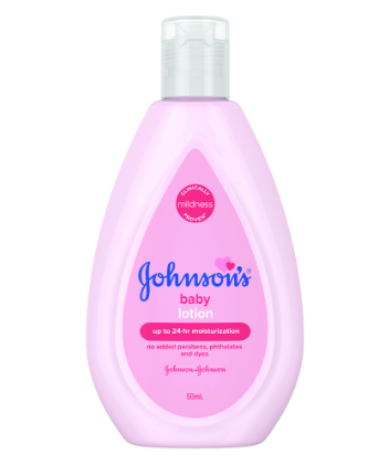 Johnson's Baby Lotion 50ml - Lotion for Baby, Kids, Baby Essentials, Baby Care, Baby Body Lotion