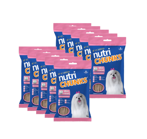 Nutri Chunks Milk Sticks 70g (Box of 10)