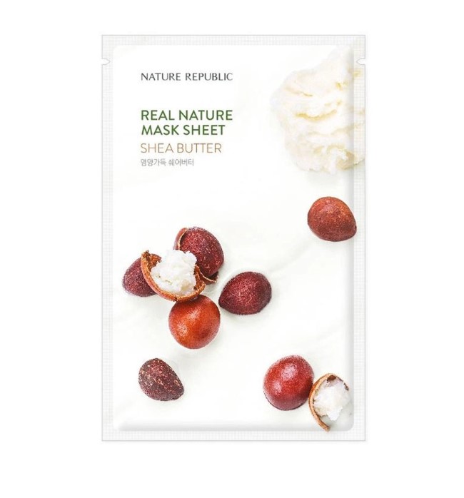 Nature Republic Real Nature  Shea Butter Mask Sheet
