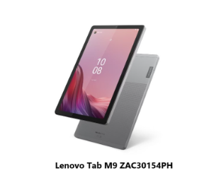 Lenovo Tab M9 ZAC30154PH | MediaTek Helio G80 | 9in HD | 2.0MP 8.0MP | 3GB 32GB | 5100mAh | And 12
