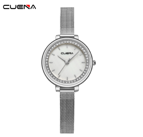 CUENA Women Watches Original Brand Rose Fashion Versatile Casual Business Quartz Waterproof 6031 003