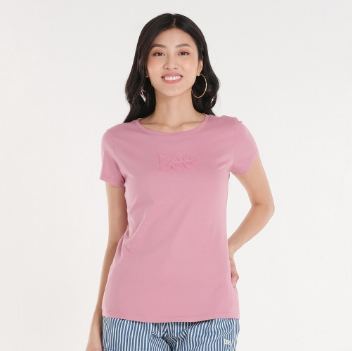 Lee Embossed Logo Tee for Womens