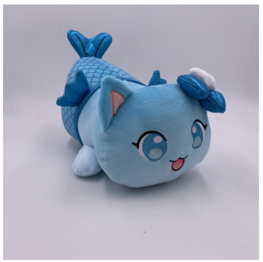 Aphmau Cat Stuffed Toys Animal Hamburg Angel rainbow French Fries Donuts Cats Plushie Plush Doll For Girls Pillow Home Decor  D9