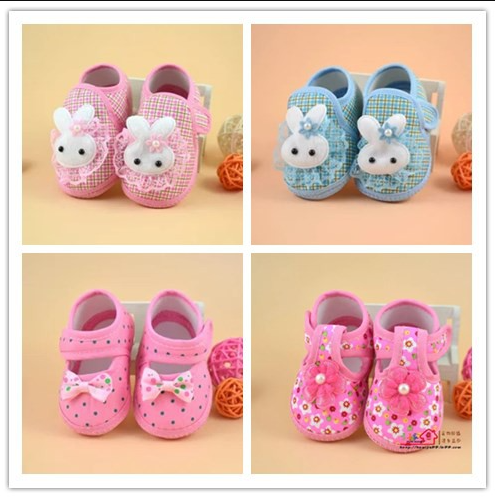 Sky Newborn Baby Girl Cute Soft Practice Shoes