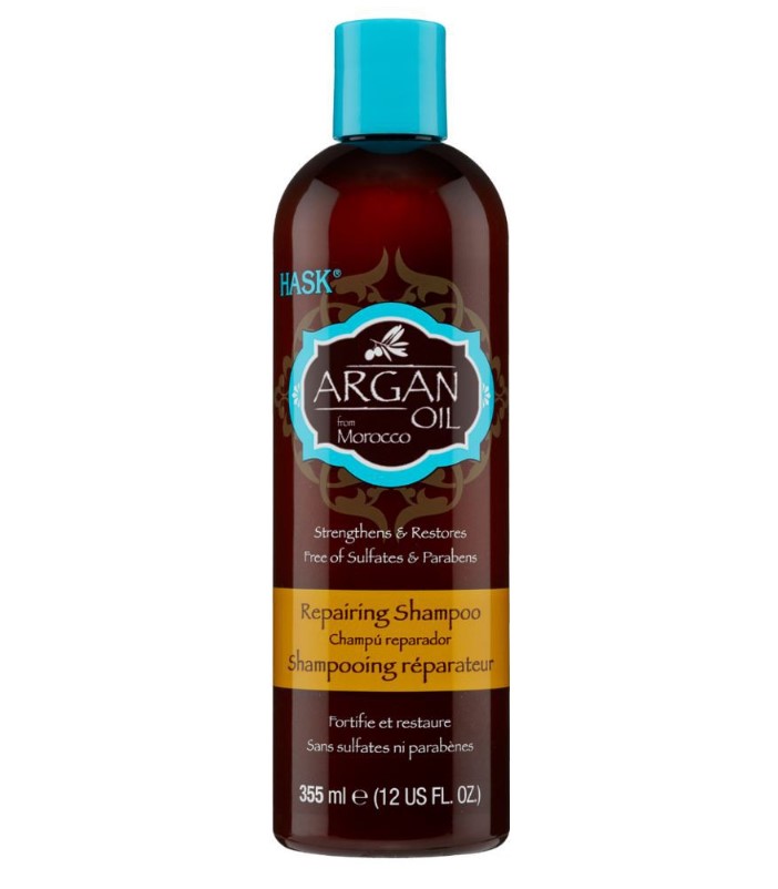 Hask Argan Oil Repairing Shampoo 12 US FL. Oz. 355 ml