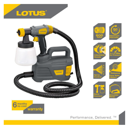 Lotus Paint Sprayer/Station 600W LTPT600PSX - Paint Tools