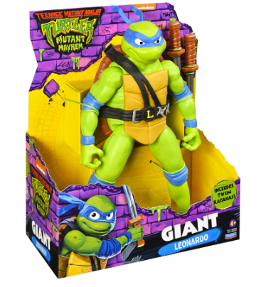 Teenage Mutant Ninja Turtles Movie Leonardo Deluxe Figure
