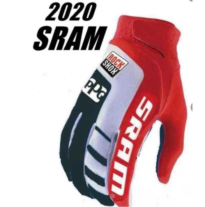 SRAM Motorcycle Mountain Bike Cycling Gloves Men Women FOX Motocross Racing Gloves Dirt Bike Off Road MTB Mittens