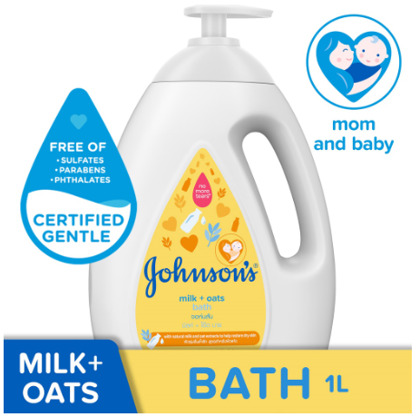 Johnson's Milk+Oats Bath 1000ML
