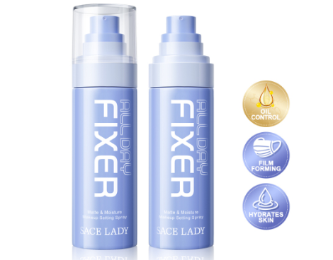 SACE LADY Makeup Setting Spray Oil Control Long Lasting Matte Lock Face Hydrates Cosmetics