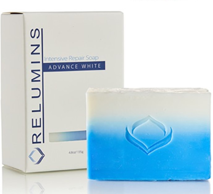 Relumins Advance Whitening Soap With Intensive Skin Repair & Stem Cell Therapy