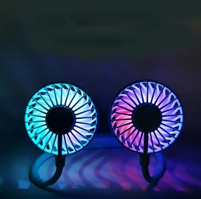 Portable Neck Fan Hanging Sport Wearable Hands Free Cooling Fan Mini Fan Office Work Home Outdoor