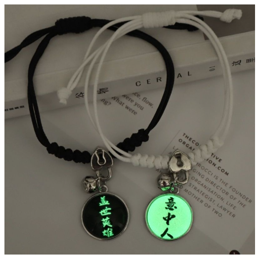 2Pcs Glow in the Dark Luminous Bracelet For Women Adjustable Fashion Women Men Couple Bracelet Best Friends Bracelets B33