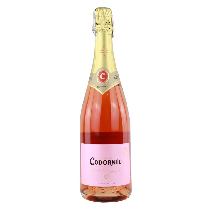 Codorniu Rose Sparkling Wine 750mL