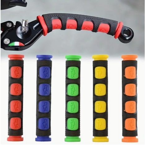 Cushion Guard" Anti-Slip Silicone Brake Handle Cover For Motorcycles & Bicycles - Durable, Easy Install Protective Sleeve Brake Pedal Cover Motorcycle Brake Pads