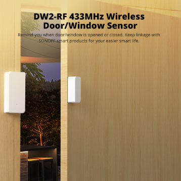 SONOFF Smart Door Sensor 433mhz Works With RFBridge DW2-RF