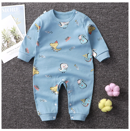 Ready Stock Baby Rompers Jumpsuit Cartoon Animals Newborn Infant Cute Baby Boy Girl Clothes BC6