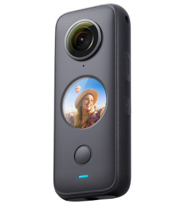 Insta360 ONE X2 Pocket 360 Camera Waterproof 5.7K 30fps w/ Stabilization Deep Track