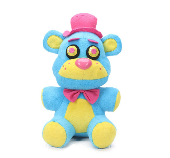 25cm FNAF Freddy Fazbear Plush Toys Golden Bear Nightmare Cupcake Foxy Balloon Boy Clown Stuffed Dolls  F11