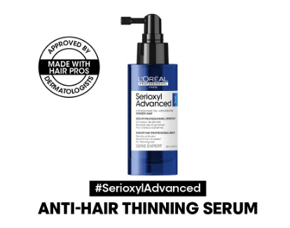 LOreal Professionnel Serioxyl Advanced Anti-Hair Loss Serum for Hair Growth 90ml