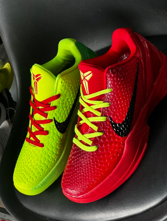 KOBE 6 GRINCH AND REVERSE GRINCH